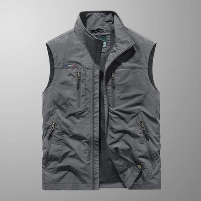 Kasper | Pustende Cargo Bodywarmer Med Flere Lommer