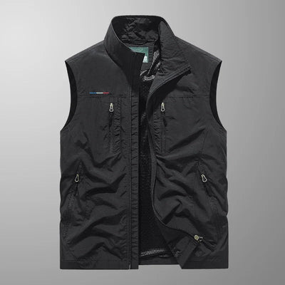 Kasper | Pustende Cargo Bodywarmer Med Flere Lommer