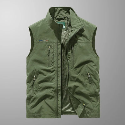 Kasper | Pustende Cargo Bodywarmer Med Flere Lommer