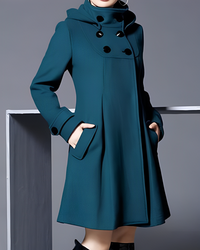 Rachel | Luksuriøs Trenchcoat i Mellomlang