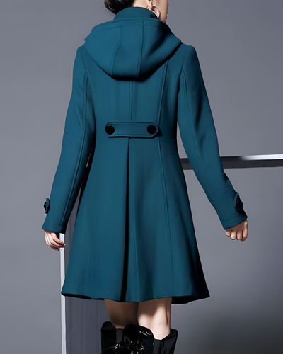 Rachel | Luksuriøs Trenchcoat i Mellomlang