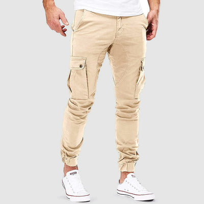 Søren | Cargo-Bukser med Slim-fit Passform