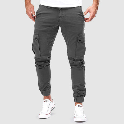 Søren | Cargo-Bukser med Slim-fit Passform
