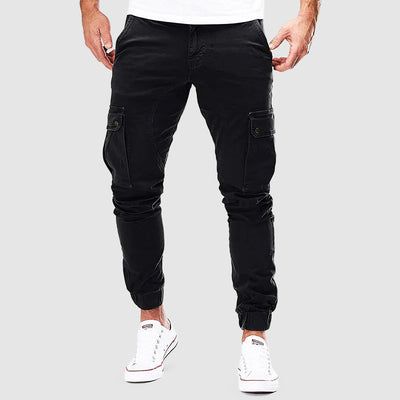 Søren | Cargo-Bukser med Slim-fit Passform