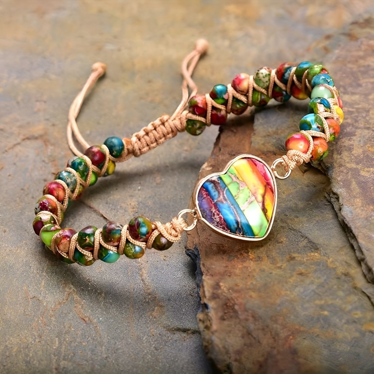 Zéphira | Bohemstil Armbånd Med Justerbar Passform