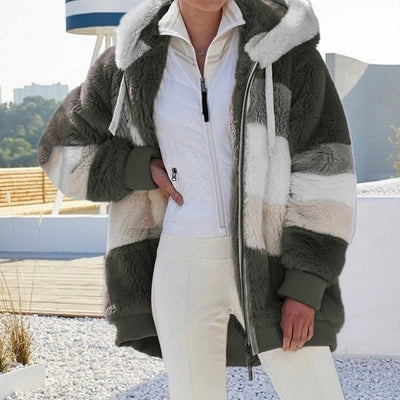 Dorrit | Varm Fleece Vinterjakke