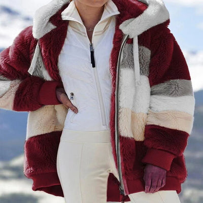 Dorrit | Varm Fleece Vinterjakke