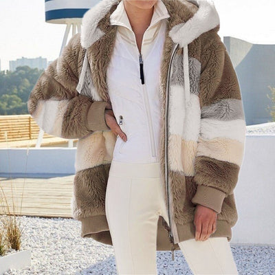 Dorrit | Varm Fleece Vinterjakke
