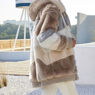 Dorrit | Varm Fleece Vinterjakke