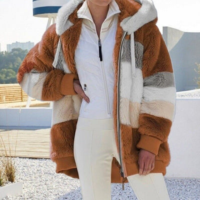 Dorrit | Varm Fleece Vinterjakke