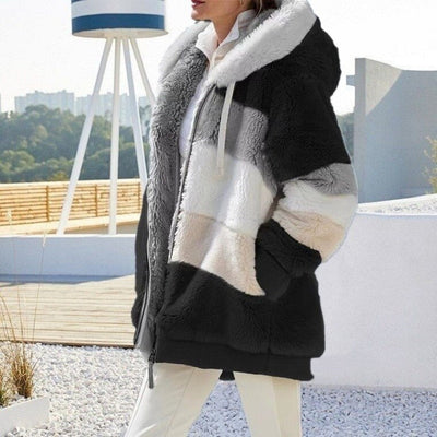 Dorrit | Varm Fleece Vinterjakke