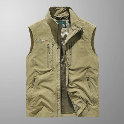 Kasper | Pustende Cargo Bodywarmer Med Flere Lommer