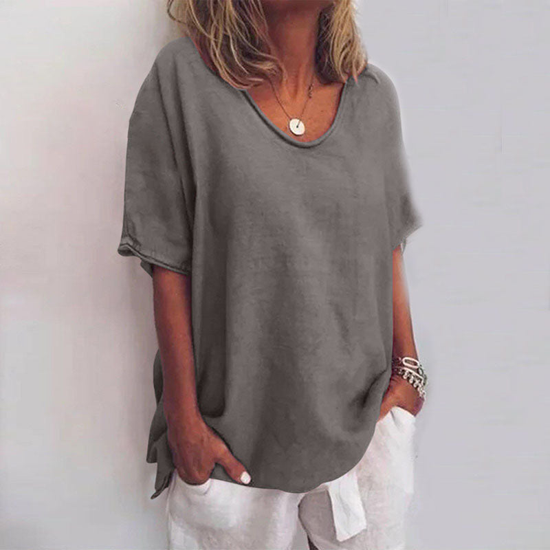Anna | Komfortabel Løs Bluse