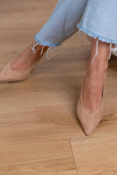 Marlena | Klassisk Slingback Med Raffinert Snitt